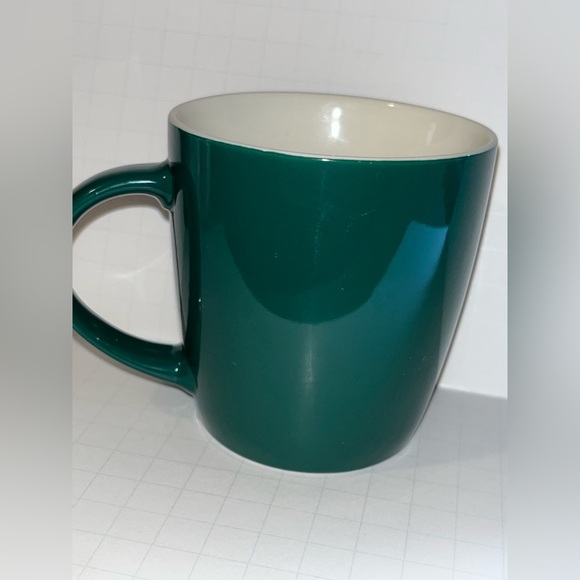 Starbucks 2020- Mermaid logo - Green Ceramic Coffee Tea Mug Cup 12oz  Seattle - Picture 3 of 4